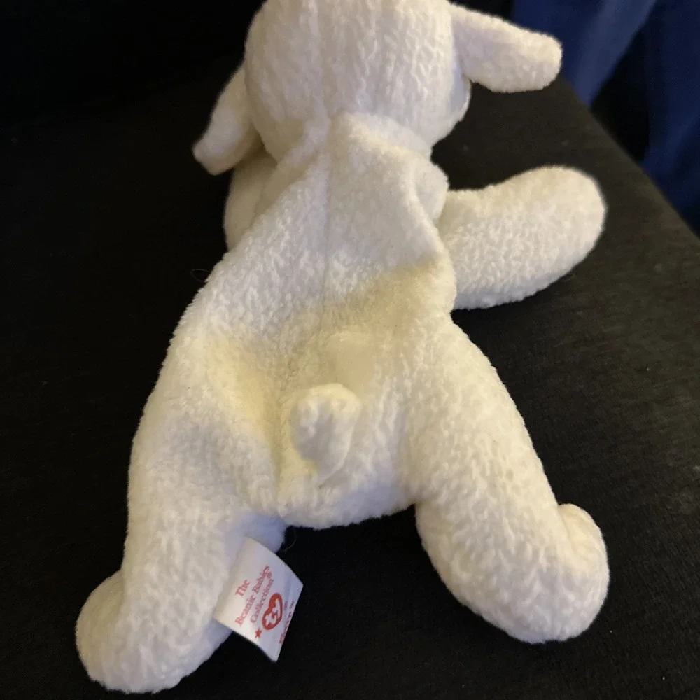 Ty Beanie Baby Fleece Lamb Beanbag Plush No Tag -